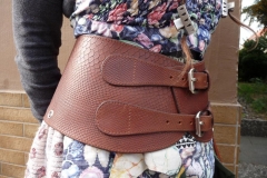 Frauen Schmuckgürtel braun Frauen Schmuckgürtel braun