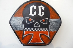 Ledergürtelschnalle CC Ledergürtelschnalle CC